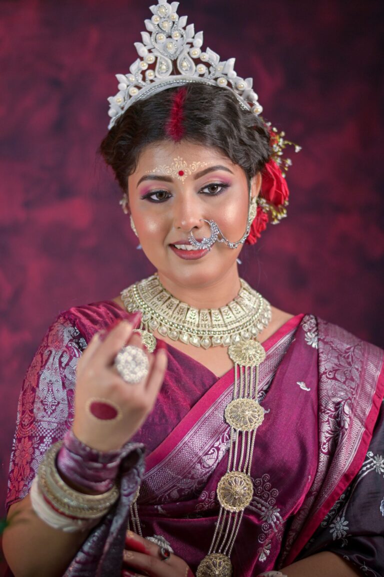 Bridal makeup look built to survive a full day of functions in Hyderabad heat