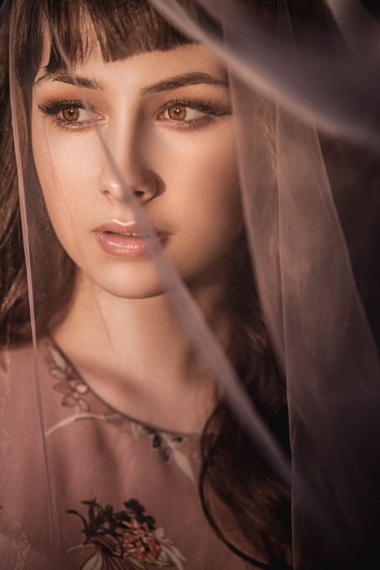 Long-wearing professional makeup look created during setting and finishing training in Hyderabad