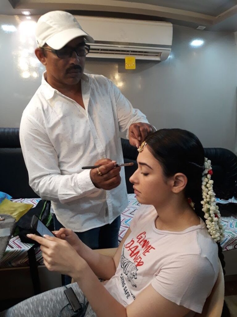 Traditional jasmine-flower bridal look styled at Second Skin Makeup Studio in Punjagutta, Hyderabad
